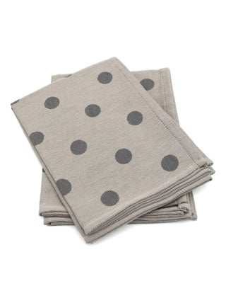 Lot de 2 torchons de cuisine toile coton SPOT 50x70 cm