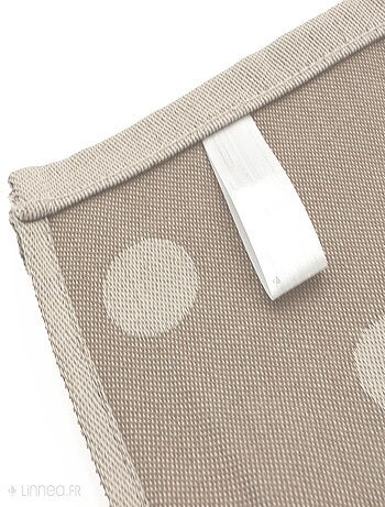 Lot de 2 torchons de cuisine toile coton SPOT 50x70 cm