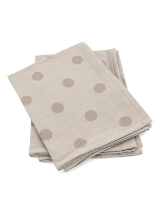 Lot de 2 torchons de cuisine toile coton SPOT 50x70 cm