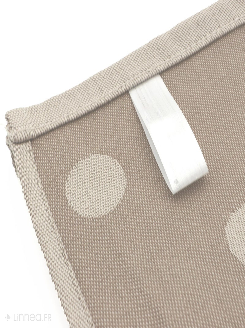 Lot de 2 torchons de cuisine toile coton SPOT 50x70 cm Marron - Kiabi