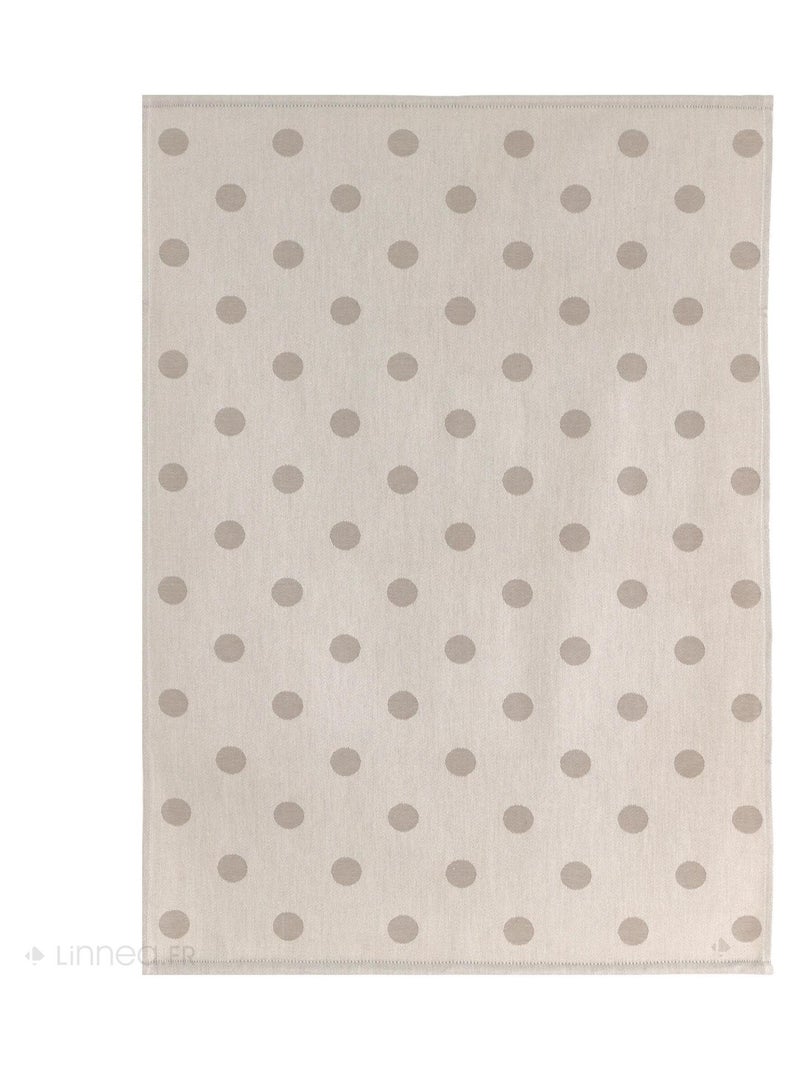 Lot de 2 torchons de cuisine toile coton SPOT 50x70 cm Marron - Kiabi