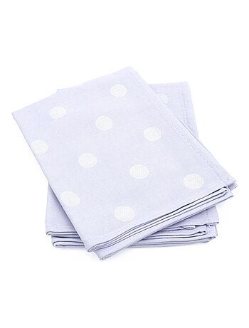 Lot de 2 torchons de cuisine toile coton SPOT II 50x70 cm