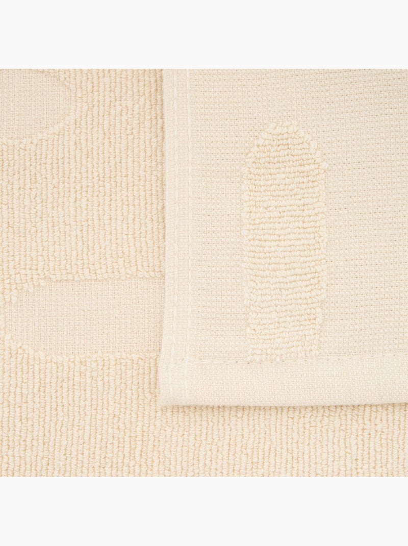 Lot de 2 torchons en coton TERRY Beige - Kiabi