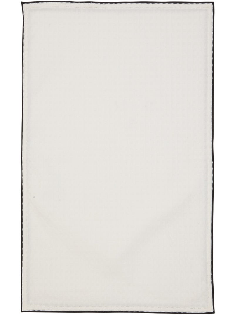 Lot de 2 torchons en coton WAFFLE Blanc - Kiabi
