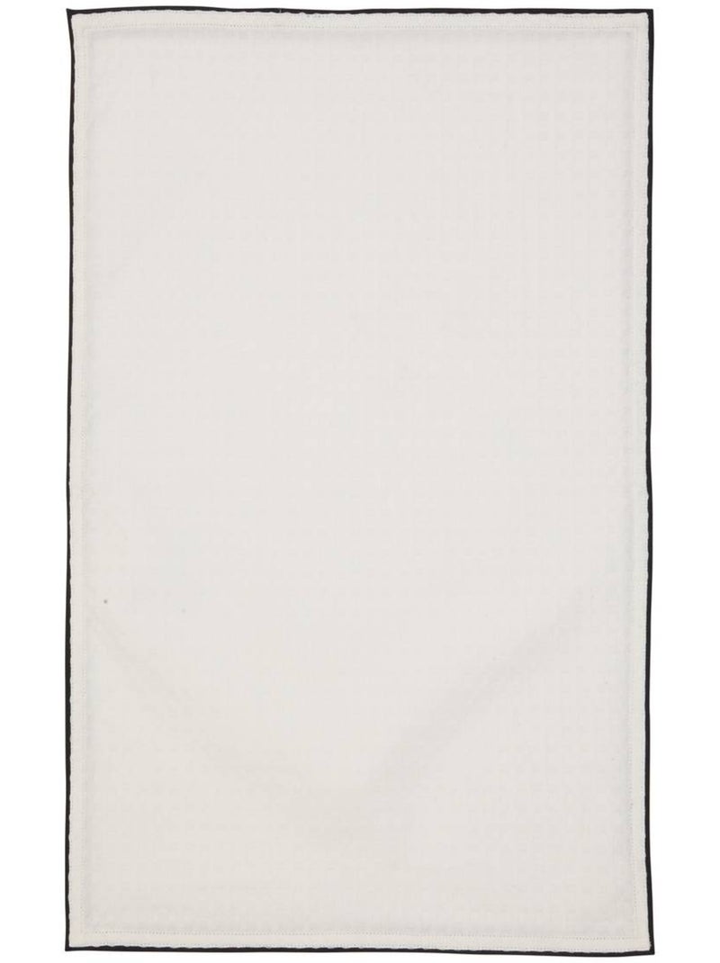 Lot de 2 torchons en coton waffle Blanc - Kiabi