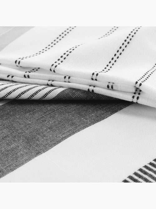 Lot de 2 torchons Harnold gris - Kiabi