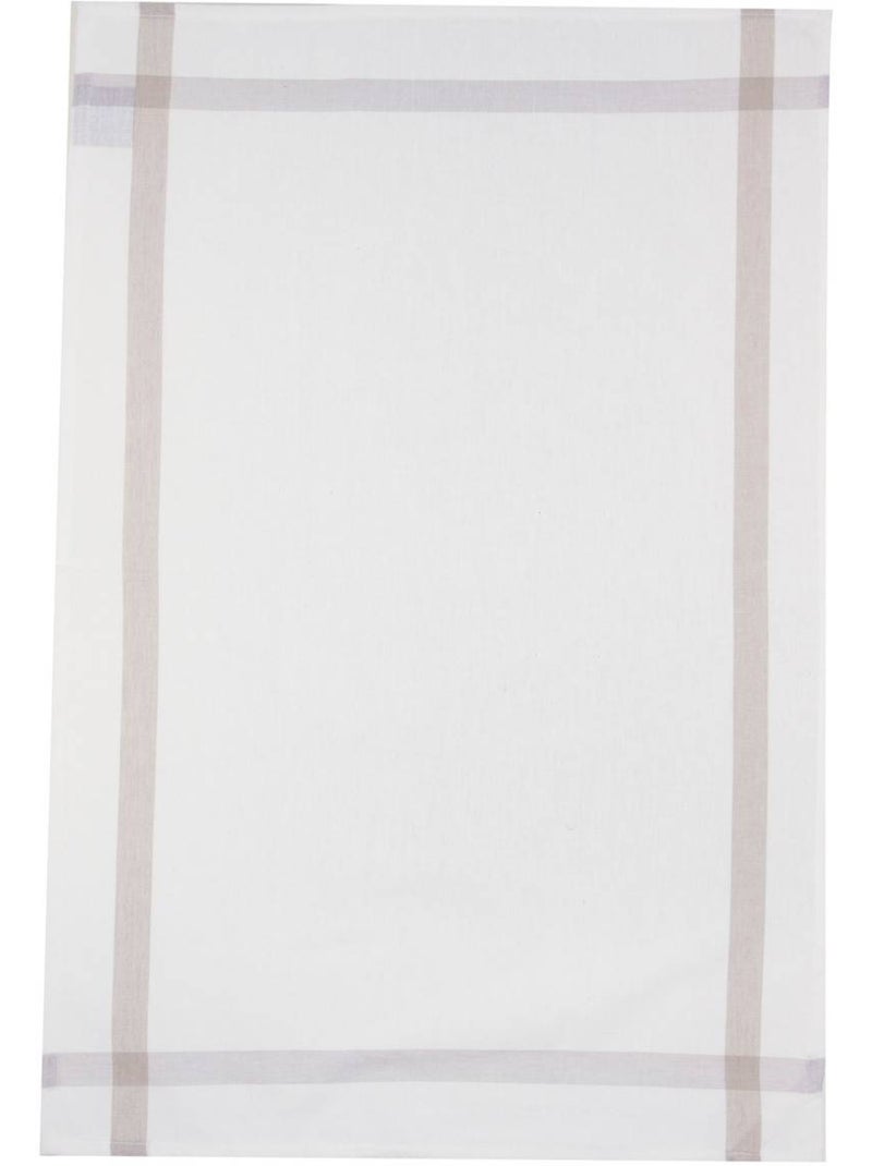 Lot de 2 torchons imprimés TRADITION Gris - Kiabi
