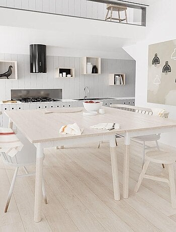 Lot de 2 torchons métis lin-coton BRASSERIE