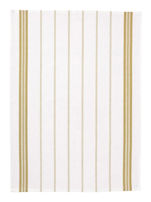 Lot de 2 Torchons rayé – Absorbant et décoratif - Kiabi