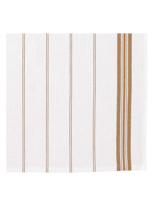 Lot de 2 Torchons rayé – Absorbant et décoratif - Kiabi