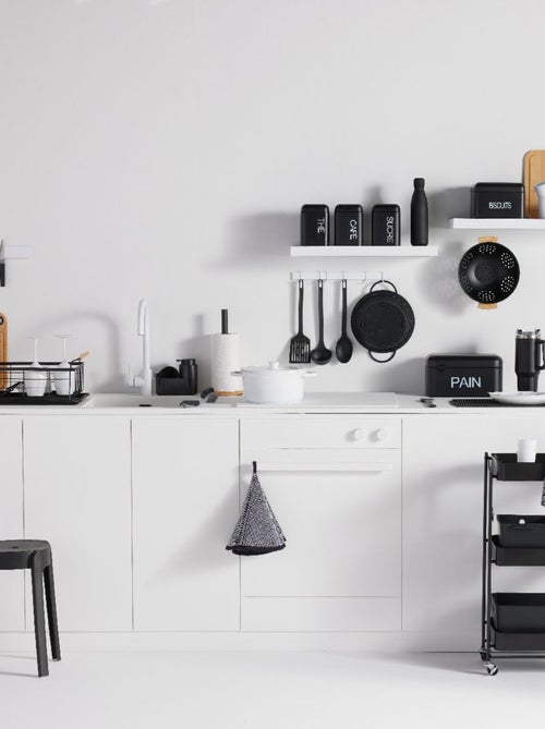 Lot de 2 torchons vaisselle en coton KITCHEN - Kiabi