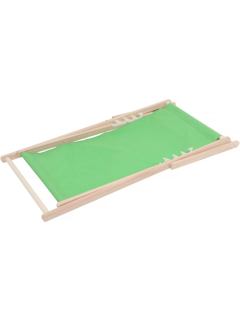 Lot de 2 transats en bois Vert - Kiabi