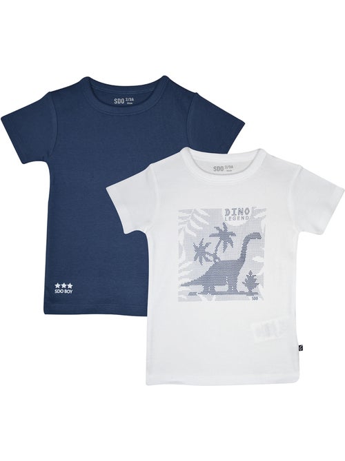 Lot de 2 tshirt manches courtes Pacifico - Kiabi Lot de 2 tshirt manches courtes Pacifico - Kiabi