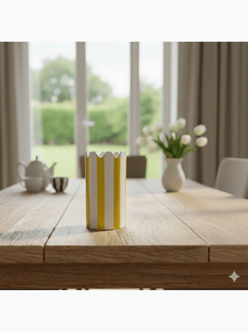 Lot de 2 vases Flora céramique H18 - Kiabi