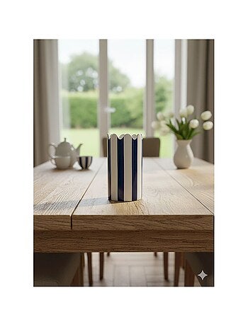 Lot de 2 vases Flora céramique H18