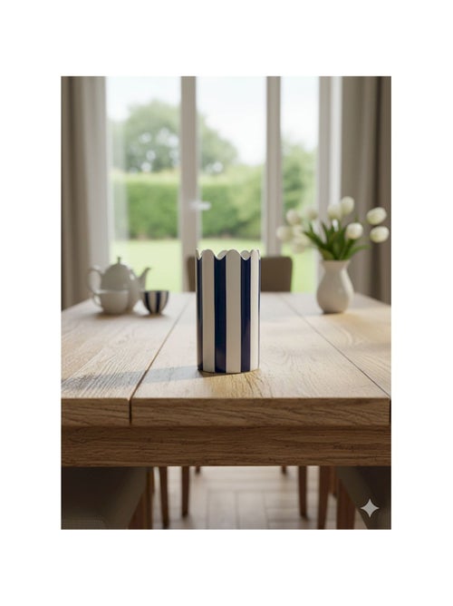 Lot de 2 vases Flora céramique H18 - Kiabi