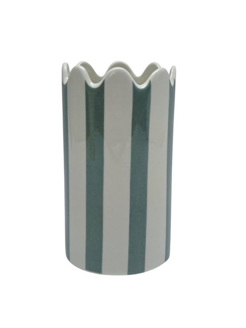 Lot de 2 vases Flora céramique H18 - Kiabi