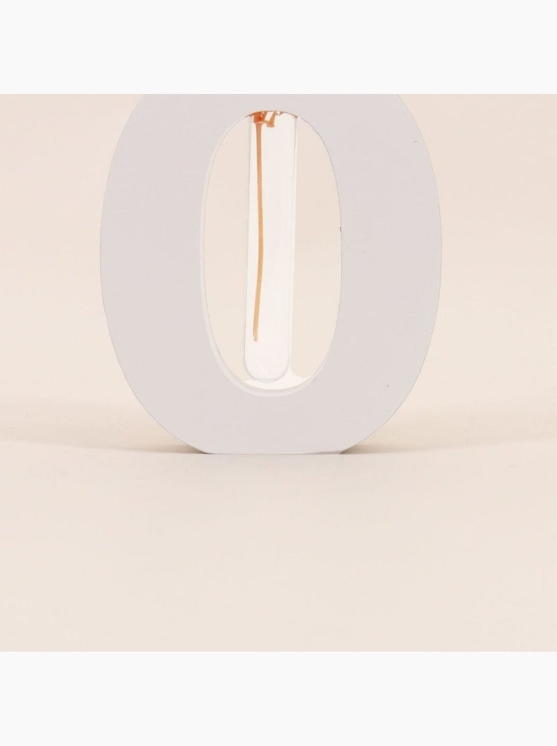 Lot de 2 vases forme O, H12cm Blanc - Kiabi