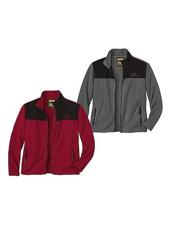 Le lot de 2 vestes polaire - atlas for men