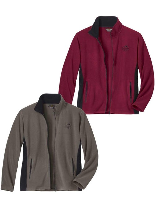 Lot de 2 vestes polaires winter atlas ®  - atlas for men - Kiabi