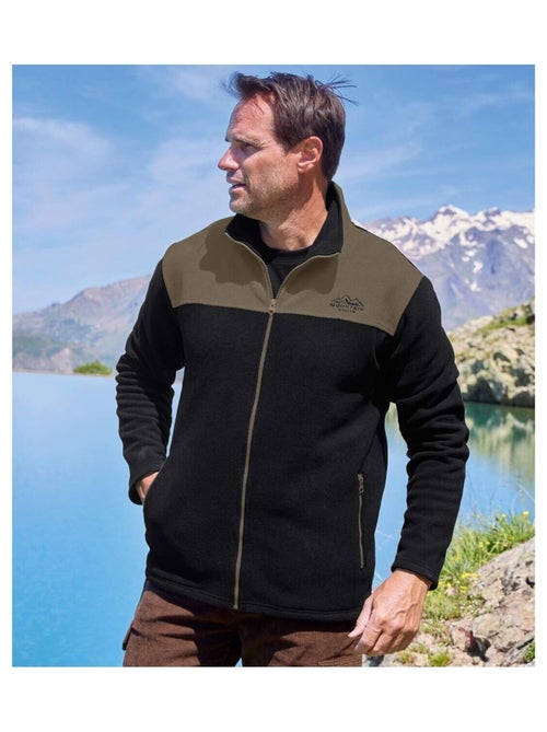 Lot de 2 Vestes Polaires Zippées   - ATLAS FOR MEN - Kiabi