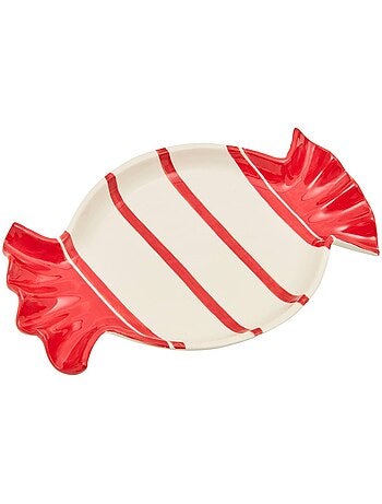 Lot de 2 vide-poches de noël motif bonbon