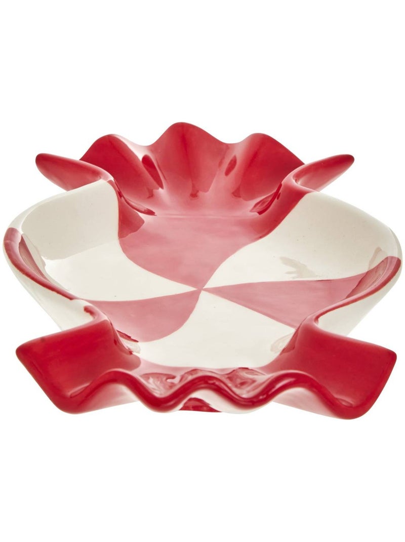 Lot de 2 vide-poches de noël motif bonbon Rouge - Kiabi