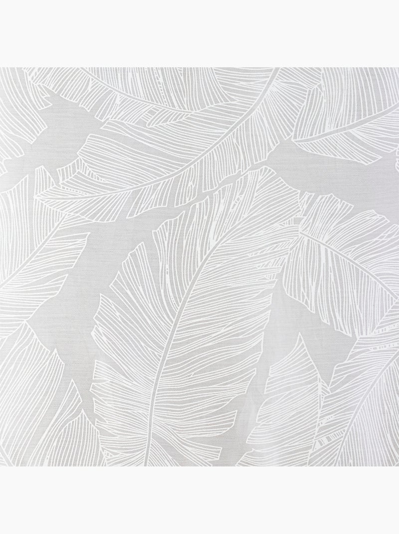 Lot de 2 voilages FEUILLE Blanc - Kiabi