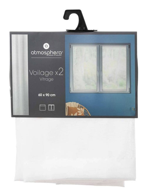 Lot de 2 voilages Moly - Kiabi