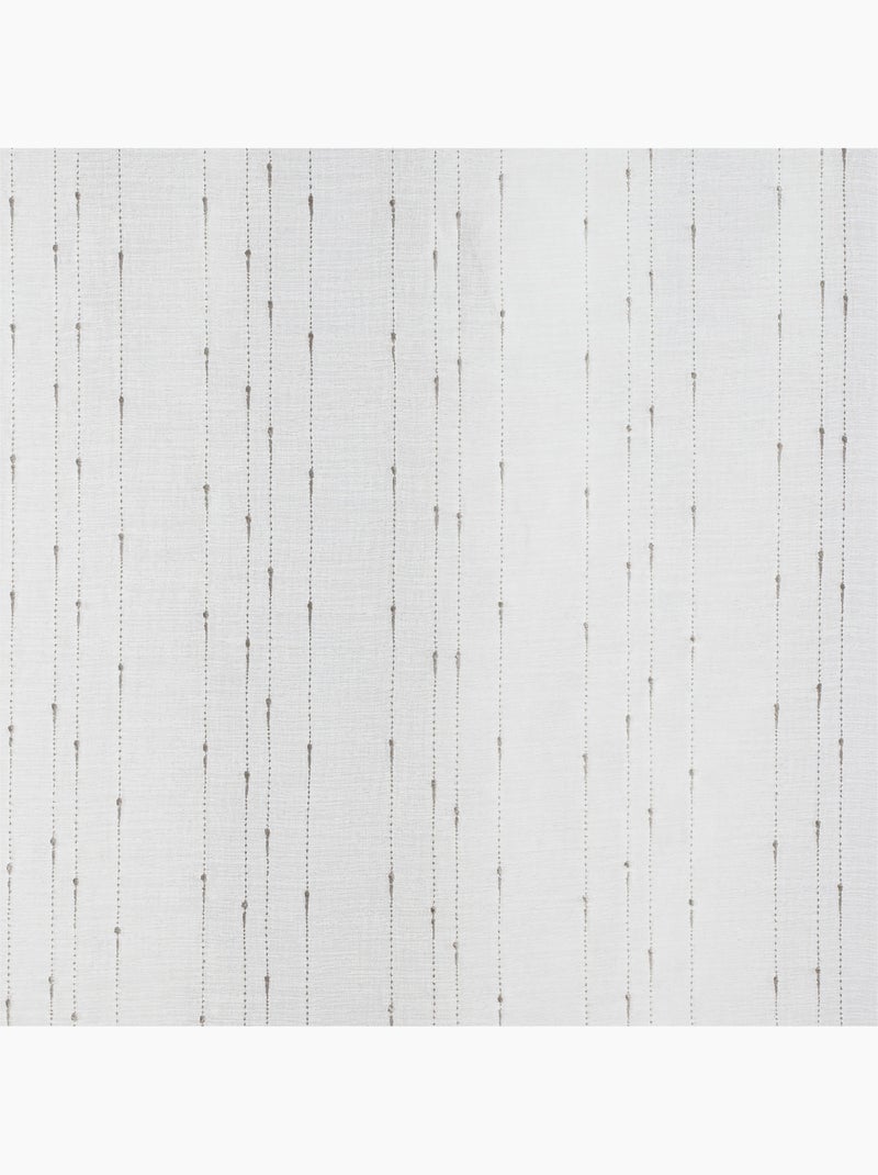 Lot de 2 voilages texturés ANISSA Blanc - Kiabi
