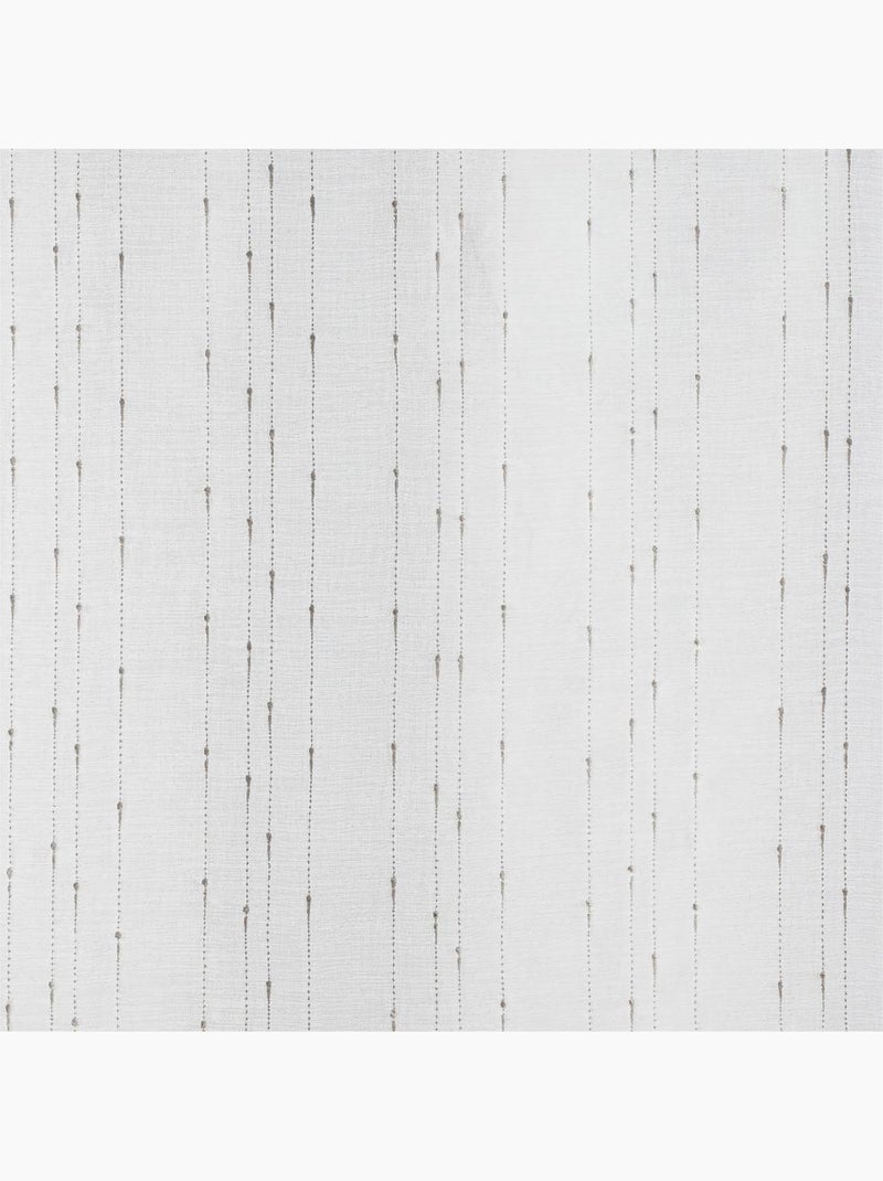 Lot de 2 voilages texturés ANISSA Blanc - Kiabi