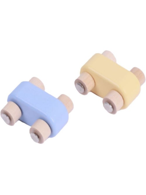 Lot de 2 voitures en bois pour circuit xxl - Kiabi