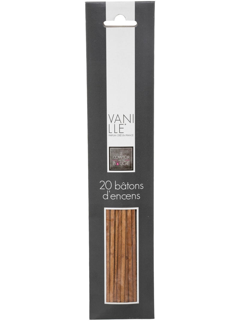 Lot de 20 bâtonnets d'encens parfumés KILI Rose - Kiabi