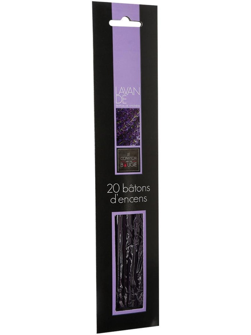 Lot de 20 bâtonnets d'encens parfumés KILI Rose - Kiabi