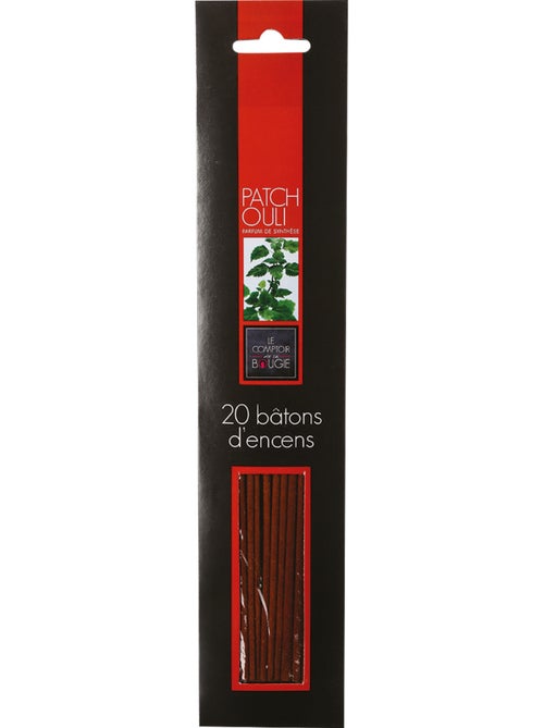 Lot de 20 bâtonnets d'encens parfumés KILI - Kiabi
