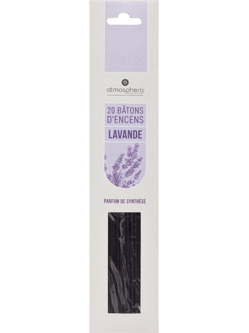 Lot de 20 bâtons d'encens KILI Violet - Kiabi