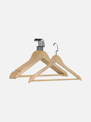 Lot de 20 cintres pour vêtements adulte premium + avec crochet pivotant à 360° - Vivezen