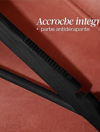 Lot de 20 cintres pour vêtements adulte premium avec crochet pivotant à 360° - Vivezen