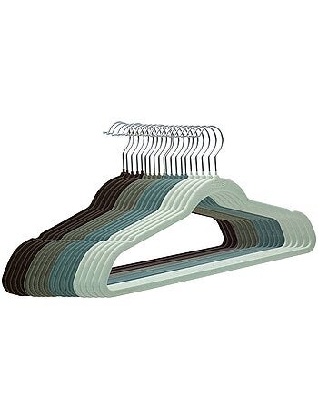 Lot de 20 cintres velours hang'up