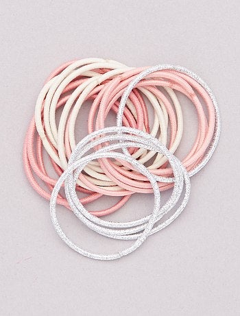 Lot de 20 élastiques pour cheveux