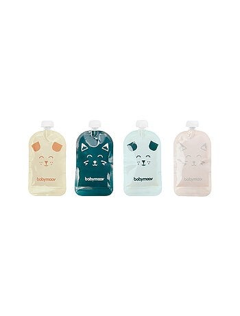 Lot de 20 gourdes réutilisables ISY'Pouches 'Babymoov'
