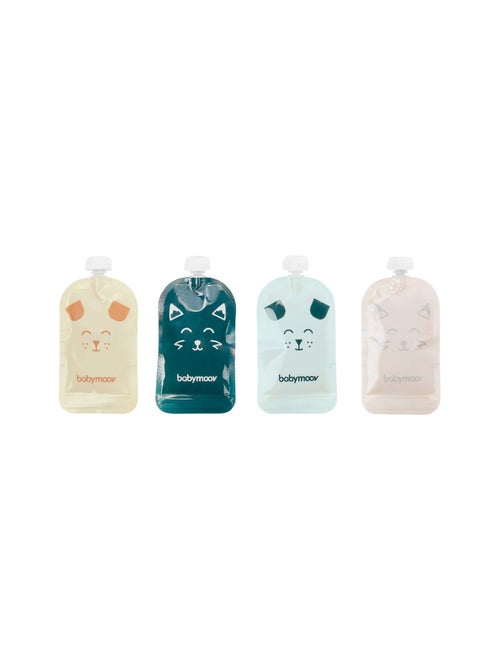 Lot de 20 gourdes réutilisables ISY'Pouches 'Babymoov' - Kiabi