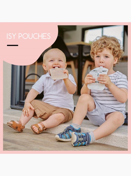 Lot de 20 gourdes réutilisables ISY'Pouches 'Babymoov' - Kiabi