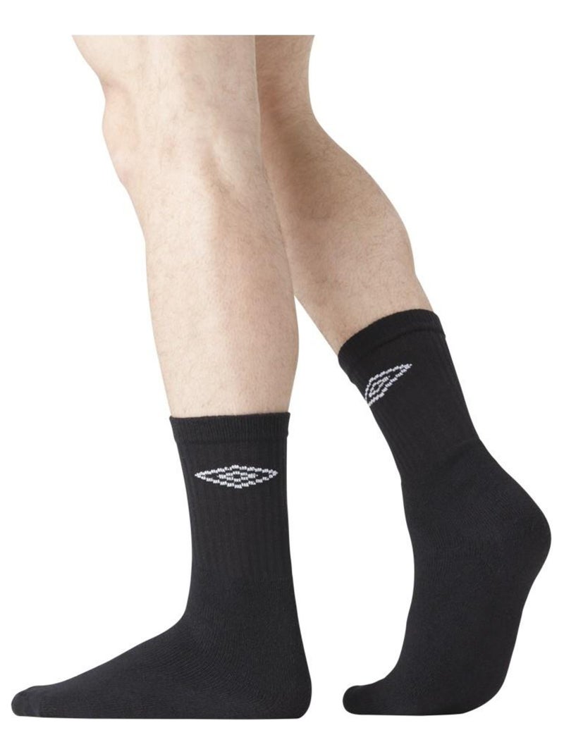 Lot de 20 Paires de Chaussettes Tennis homme Noir Umbro Noir - Kiabi
