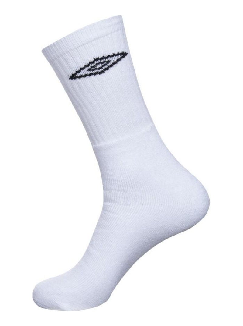 Lot de 20 Paires de Chaussettes Tennis homme Umbro Blanc - Kiabi