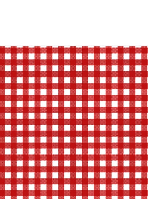 Lot de 20 serviettes en papier 33 x 33 cm Vichy - Kiabi