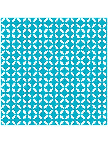 Lot de 20 serviettes en papier geometrique