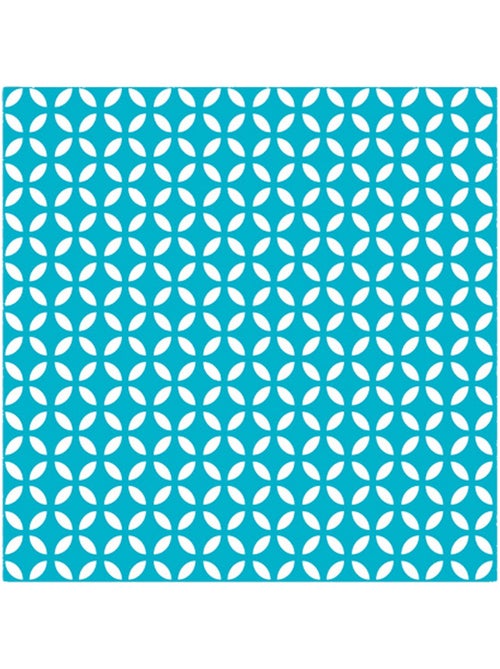 Lot de 20 serviettes en papier geometrique - Kiabi