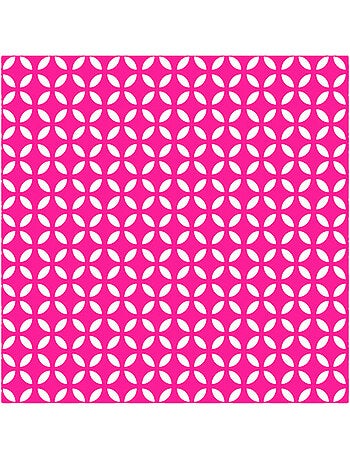 Lot de 20 serviettes en papier geometrique