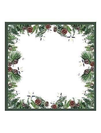 Lot de 20 serviettes en papier Pommes de pin